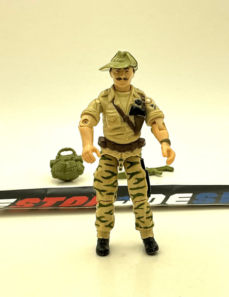 1984 VINTAGE ARAH G.I. JOE RECONDO V1 JUNGLE WARFARE SPECIALIST LOOSE 100% COMPLETE (g)