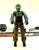 1986 VINTAGE ARAH G.I. JOE BEACHHEAD V1 ARMY RANGER LOOSE 100% COMPLETE (l)