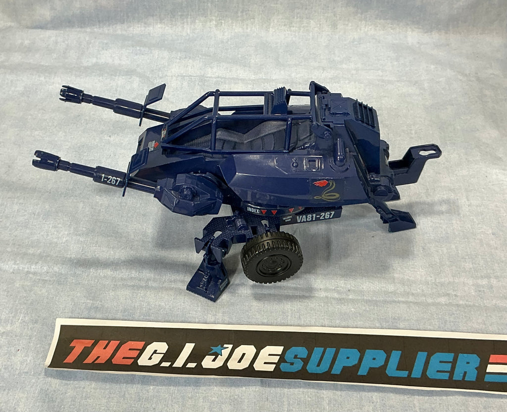 1984 VINTAGE ARAH G.I. JOE COBRA A.S.P. ASP ASSAULT SYSTEM POD VEHICLE LOOSE 100% COMPLETE (j)