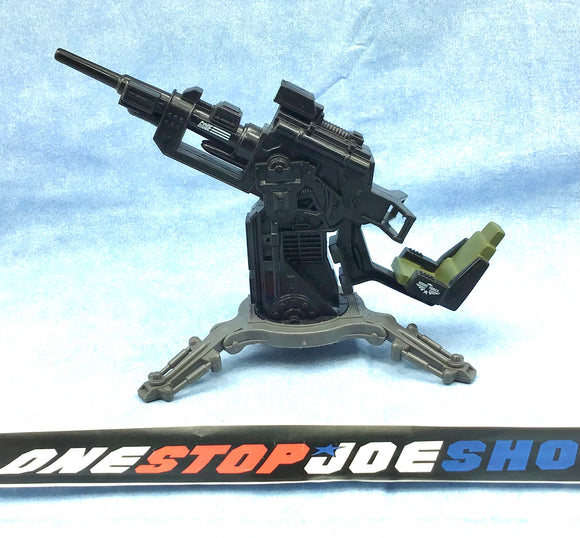 2013 G.I. JOE JOECON CONVENTION EXCLUSIVE NIGHT FORCE FLAK FIELD LIGHT ATTACK CANNON VEHICLE LOOSE 100% COMPLETE