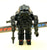 1985 VINTAGE ARAH G.I. JOE COBRA S.N.A.K.E. SNAKE BATTLE BLUE ARMOR VEHICLE LOOSE 100% COMPLETE