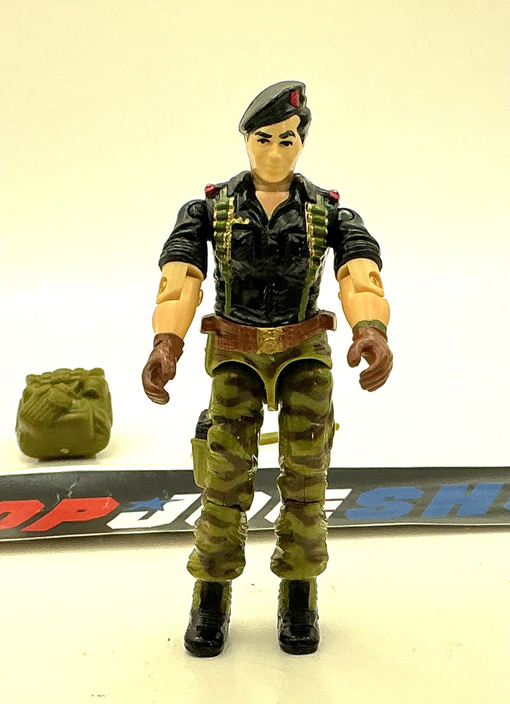 1985 VINTAGE ARAH G.I. JOE FLINT V1 WARRANT OFFICER LOOSE 100% COMPLETE (k)