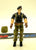 1985 VINTAGE ARAH G.I. JOE FLINT V1 WARRANT OFFICER LOOSE 100% COMPLETE (k)