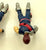 1985 VINTAGE ARAH G.I. JOE COBRA TOMAX & XAMOT V1 CRIMSON GUARD COMMANDERS LOOSE 100% COMPLETE (e)