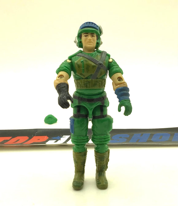 1987 VINTAGE ARAH G.I. JOE BLASTER V1 BATTLE FORCE 2000 VINDICATOR PILOT LOOSE 100% COMPLETE (d)
