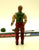 1988 VINTAGE ARAH G.I. JOE WILDCARD V1 MEAN DOG DRIVER LOOSE 100% COMPLETE (d)