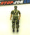 1987 VINTAGE ARAH G.I. JOE FALCON V1 GREEN BERET LOOSE 100% COMPLETE (e)