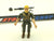 1982 VINTAGE ARAH G.I. JOE ROCK N ROLL V1 MACHINE GUNNER LOOSE 100% COMPLETE (e)