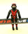1986 VINTAGE ARAH G.I. JOE COBRA STRATO-VIPER V1 NIGHT RAVEN PILOT LOOSE 100% COMPLETE (d)