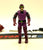 1990 VINTAGE ARAH G.I. JOE COBRA S.A.W. SAW VIPER  V1 HEAVY MACHINE GUNNER LOOSE 100% COMPLETE (d)