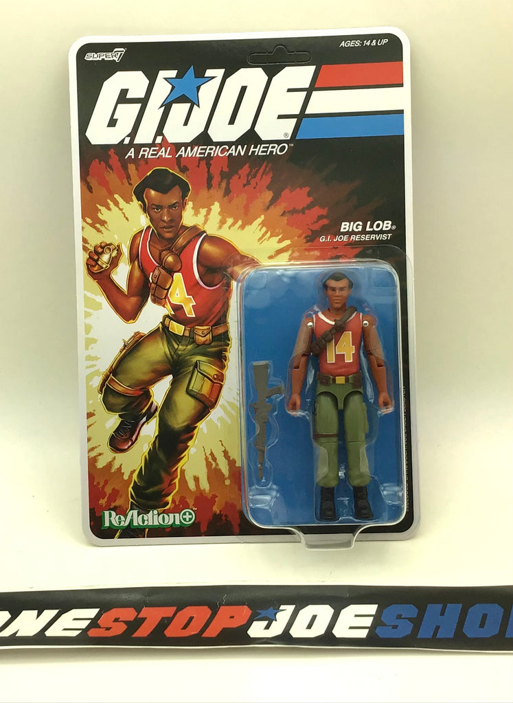 2025 SUPER7 REACTION+ G.I. JOE BIG LOB V1 RESERVIST O-RING NEW SEALED UNPUNCHED