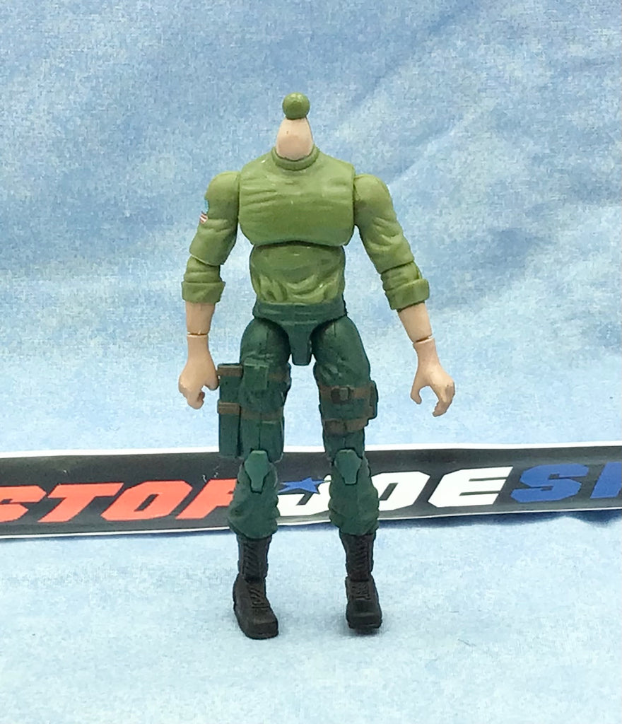 2008 25TH ANNIVERSARY G.I. JOE TROOPER V1B V1A BODY PART CUSTOMS