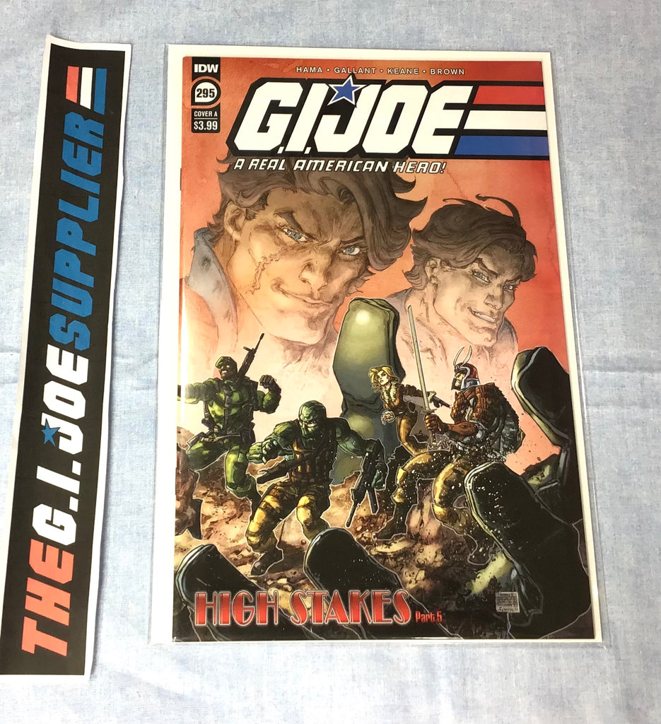 IDW PUBLISHING G.I. JOE A REAL AMERICAN HERO (2010-2022) ISSUES #295 [COVER A WILLIAMS II] COMIC BOOK JULY 2022 HIGH GRADE