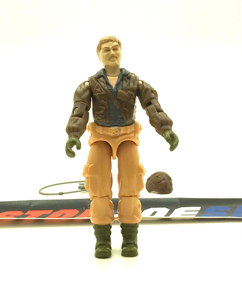 1987 VINTAGE ARAH G.I. JOE RUMBLER V1 R/C CROSSFIRE VEHICLE DRIVER LOOSE 100% COMPLETE