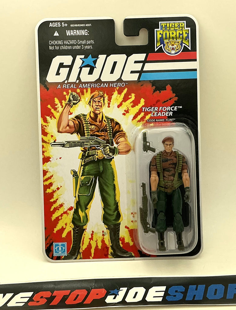 2008 25TH ANNIVERSARY G.I. JOE FLINT V12 TIGER FORCE WAVE 8 NEW SEALED (c)