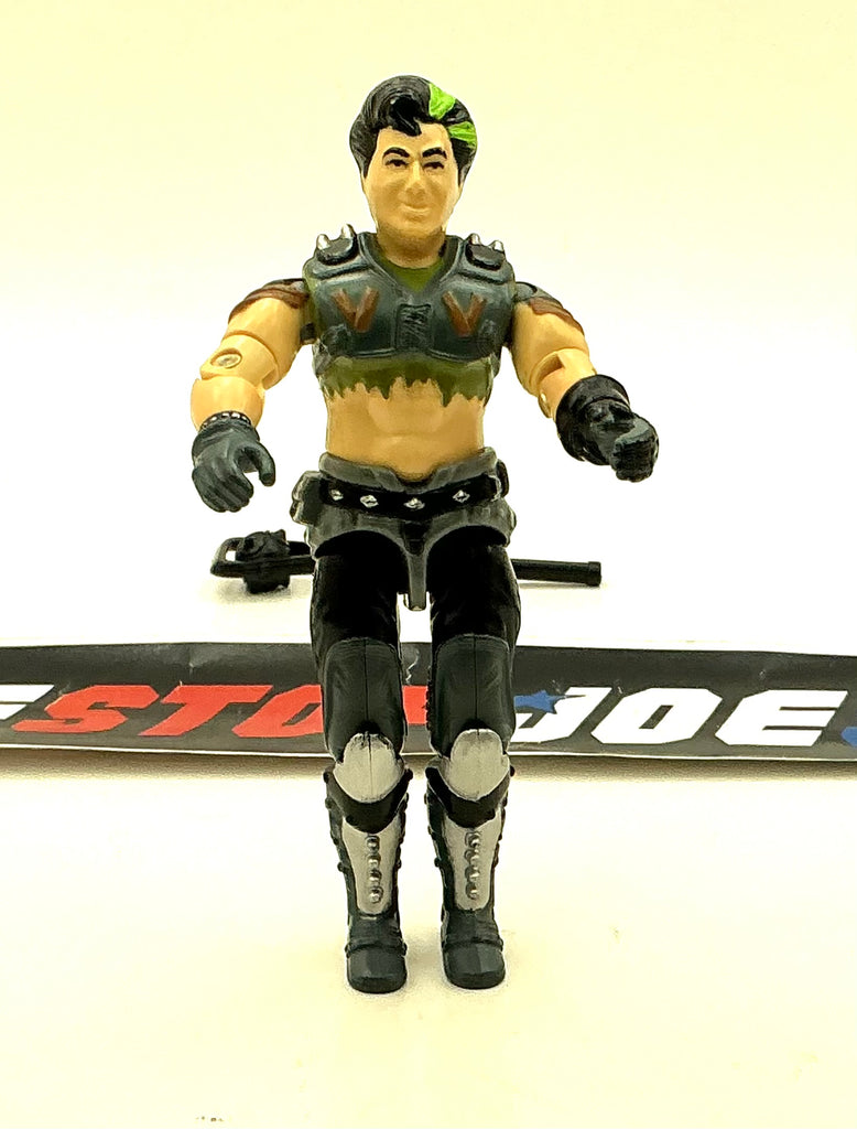 1986 VINTAGE ARAH G.I. JOE COBRA DREADNOK THRASHER V1 THUNDER MACHINE DRIVER LOOSE 100% COMPLETE (h)