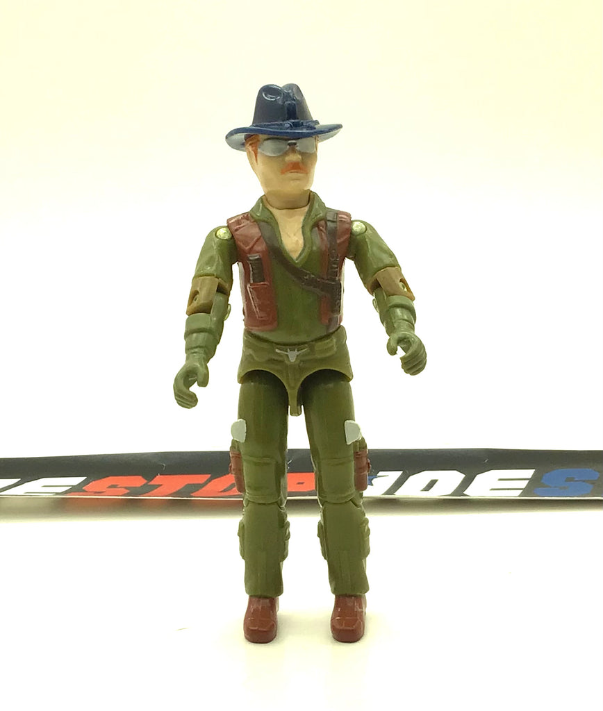 1983 VINTAGE ARAH G.I. JOE WILD BILL V1 DRAGONFLY PILOT LOOSE 100% COMPLETE (m)