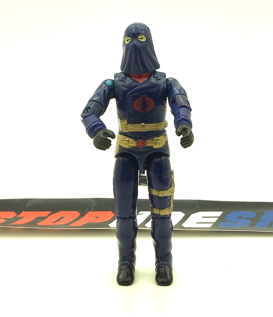 1984 VINTAGE ARAH G.I. JOE COBRA COMMANDER V2 ENEMY LEADER MAIL IN LOOSE 100% COMPLETE (j)