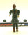 1982 VINTAGE ARAH G.I. JOE GRUNT V1 INFANTRY TROOPER LOOSE 100% COMPLETE (d)