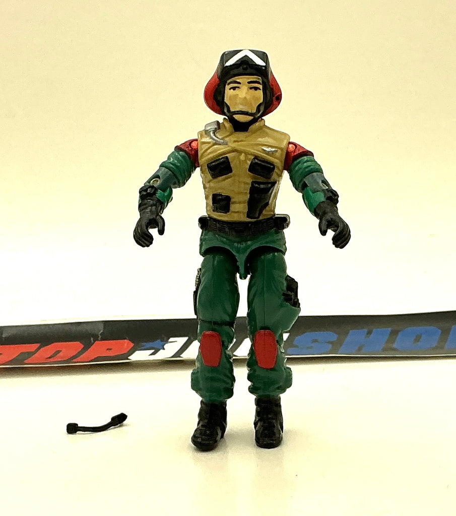 1986 VINTAGE ARAH G.I. JOE LIFT TICKET V1 TOMAHAWK PILOT LOOSE 100% COMPLETE