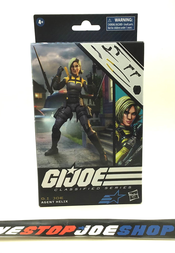 2023 CLASSIFIED G.I. JOE AGENT HELIX #104 6" FIGURE NEW SEALED