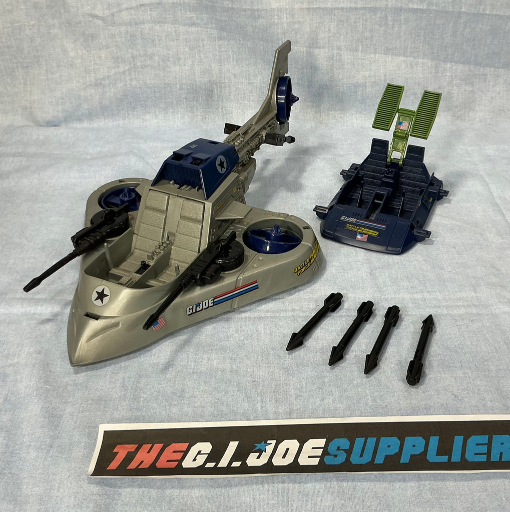 1987 VINTAGE ARAH G.I. JOE BATTLE FORCE 2000 VINDICATOR VEHICLE ONLY LOOSE 100% COMPLETE (b)