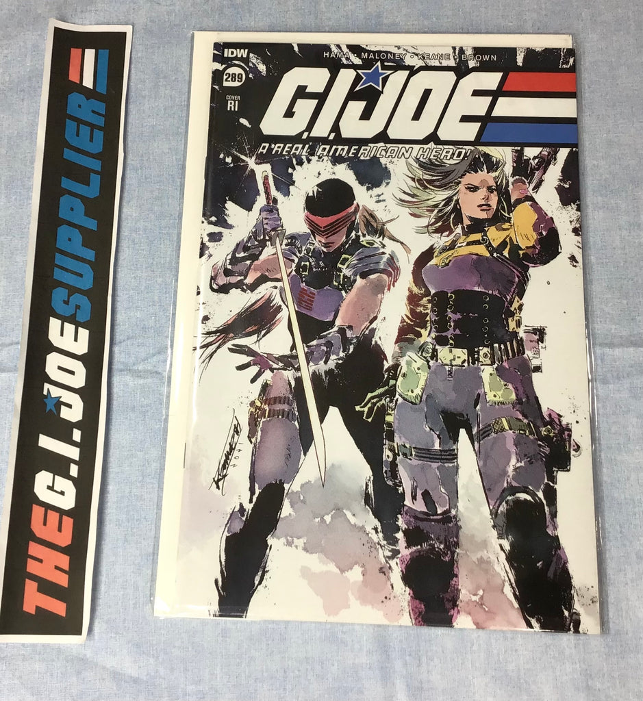 IDW PUBLISHING G.I. JOE A REAL AMERICAN HERO (2010-2022) ISSUE #289 [COVER RI 1:10 LOH] COMIC BOOK FEBRUARY 2022 HIGH GRADE