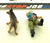1987 VINTAGE ARAH G.I. JOE LAW & ORDER V1 M.P. & K-9 LOOSE 100% COMPLETE (c)