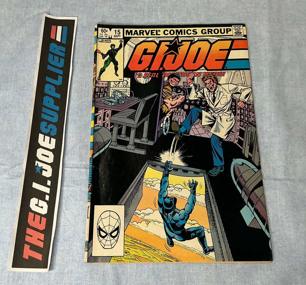 MARVEL COMICS G.I. JOE A REAL AMERICAN HERO (1982-1994) ISSUE #15 COMIC BOOK SEPTEMBER 1983 DIRECT EDITION KEY ISSUE (b)