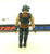 1987 VINTAGE ARAH G.I. JOE DODGER V1 BATTLE FORCE 2000 MARAUDER DRIVER LOOSE 100% COMPLETE (d)