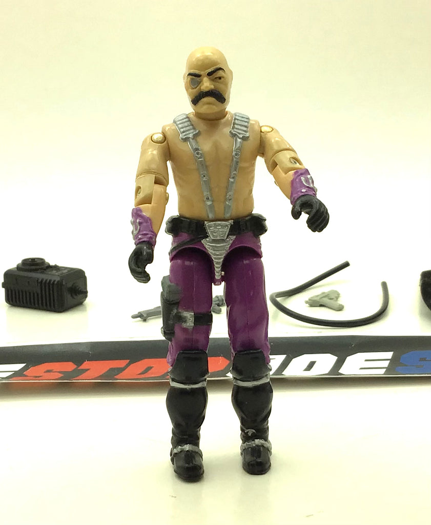 1986 VINTAGE ARAH G.I. JOE COBRA DR. MINDBENDER V1 MASTER OF MIND CONTROL LOOSE 100% COMPLETE (i)