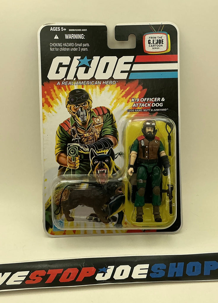 2008 25TH ANNIVERSARY G.I. JOE MUTT & JUNKYARD V8 WAVE 10 NEW SEALED (b)