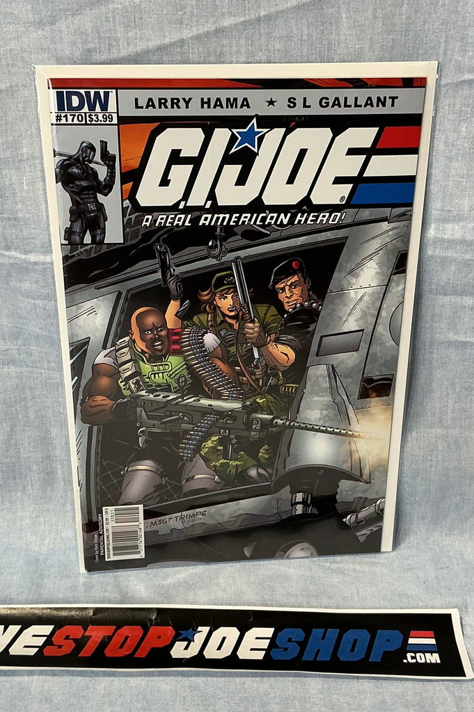 IDW PUBLISHING G.I. JOE A REAL AMERICAN HERO (2010-2022) ISSUE #170 [COVER B TRIMPE] COMIC BOOK SEPTEMBER 2011 (bt)