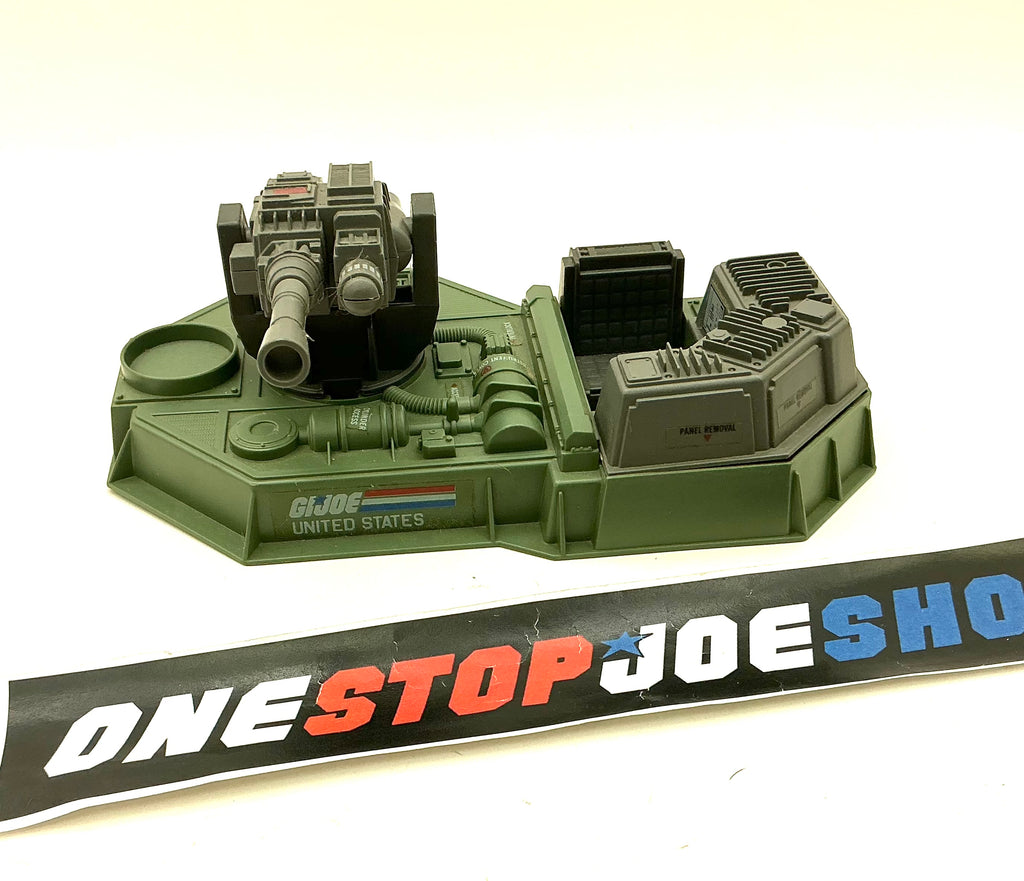 1986 VINTAGE ARAH G.I. JOE L.A.W. LAW LASER ARTILLERY WEAPON BATTLE STATION LOOSE 100% COMPLETE (f)