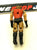 1990 VINTAGE ARAH G.I. JOE COBRA OVERLORD V1 DICTATOR VEHICLE DRIVER LOOSE 100% COMPLETE (f)