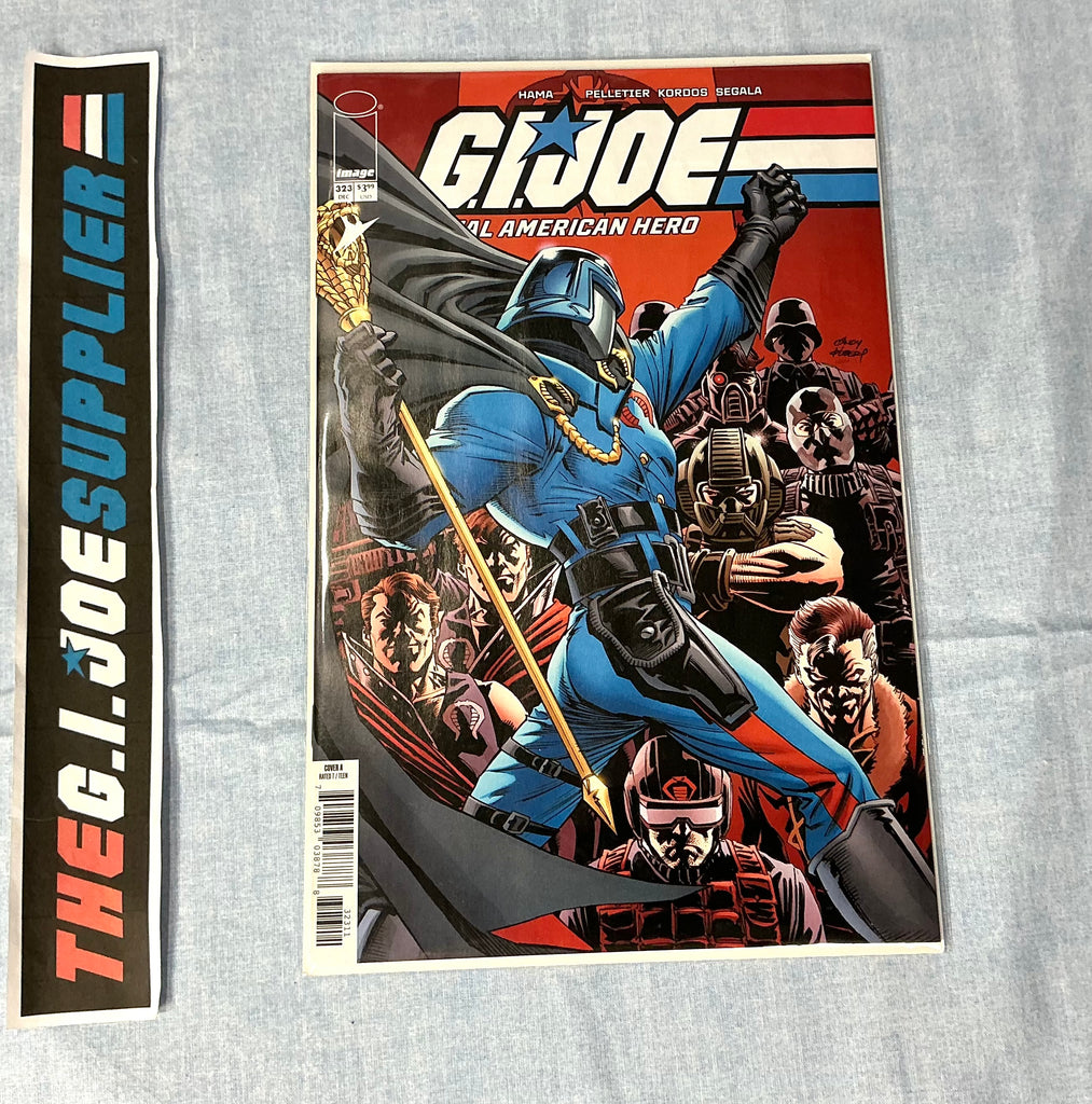 IMAGE SKYBOUND COMICS G.I. JOE A REAL AMERICAN HERO (2023-Ongoing) ISSUE #323 [COVER A KUBERT] COMIC BOOK DECEMBER 2025 HIGH GRADE