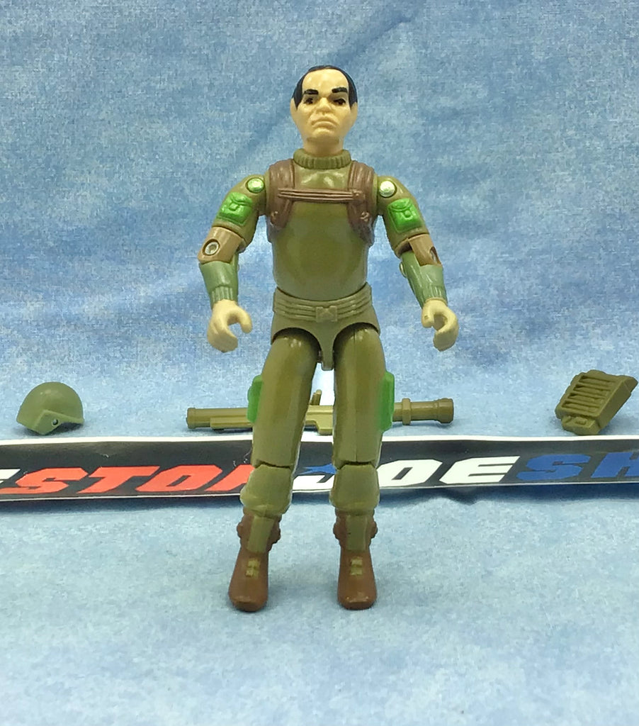 1982-83 VINTAGE ARAH G.I. JOE ZAP V1.5 BAZOOKA TROOPER LOOSE 100% COMPLETE (e)