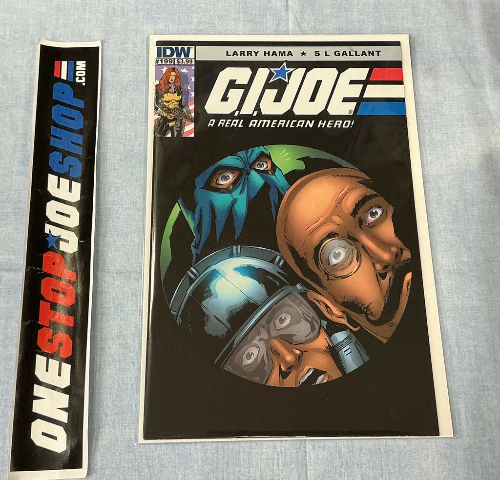 IDW PUBLISHING G.I. JOE A REAL AMERICAN HERO (2010-2022) ISSUE #199 [COVER A GALLANT] COMIC BOOK FEBRUARY 2014 (bh)