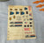 1989 VINTAGE ARAH G.I. JOE THUNDERCLAP VEHICLE ONLY LOOSE 100% COMPLETE UNUSED DECALS