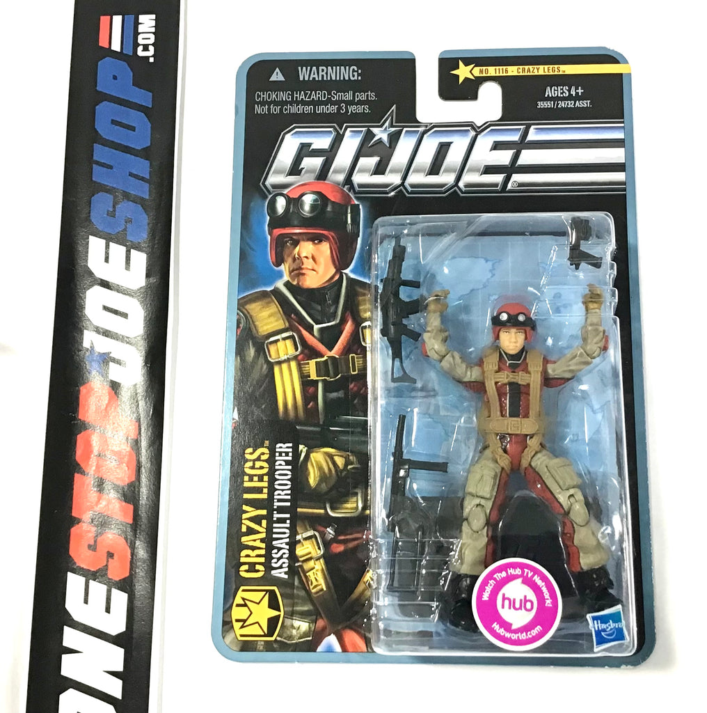 2011 POC G.I. JOE CRAZY LEGS V3 WAVE 6 NEW SEALED