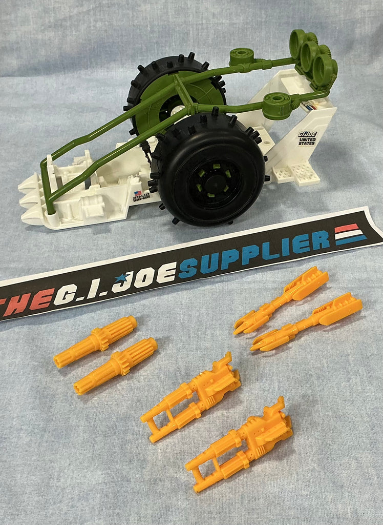 1989 VINTAGE ARAH G.I. JOE ARCTIC BLAST VEHICLE ONLY LOOSE 100% COMPLETE (b)