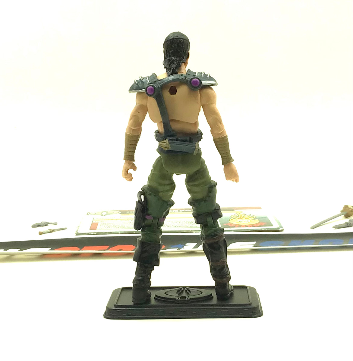 GI JOE DREADNOK ZANZIBAR AVEC CARD - Boutique Univers Vintage GI JOE DREADNOK ZANZIBAR AVEC CARD - Boutique Univers Vintage