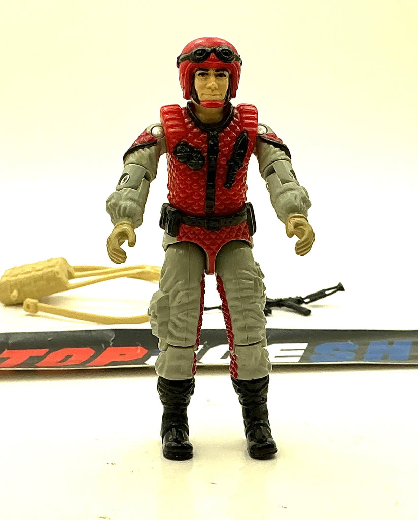 1987 VINTAGE ARAH G.I. JOE CRAZYLEGS V1 ASSAULT TROOPER LOOSE 100% COMPLETE (b)