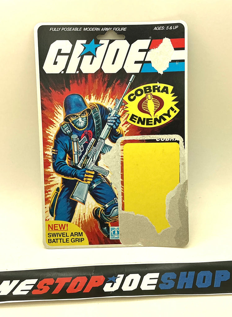 1982-83 VINTAGE ARAH COBRA THE ENEMY V1.5 FULL FILE CARD