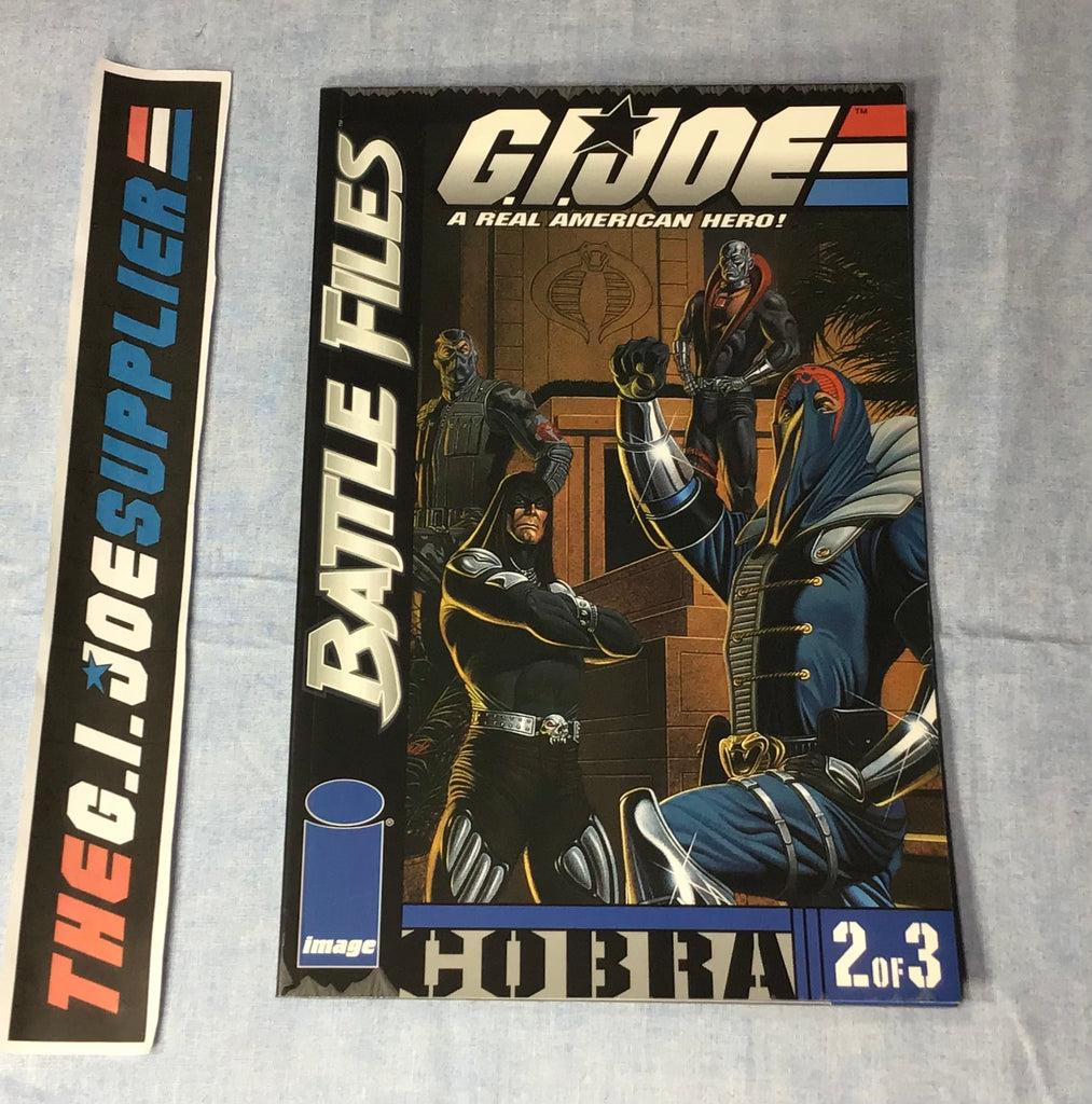 DEVIL'S DUE PUBLISHING G.I. JOE BATTLE FILES (2002) ISSUE #2 COBRA COMIC BOOK JULY 2002