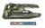 1984 VINTAGE ARAH KILLER W.H.A.L.E. WHALE HOVERCRAFT TOP UPPER SHELL MISSILE BOX SUPPORTS PROPELLER GER BOX VEHICLE PART TABS INTACT NO DECALS UNBROKEN