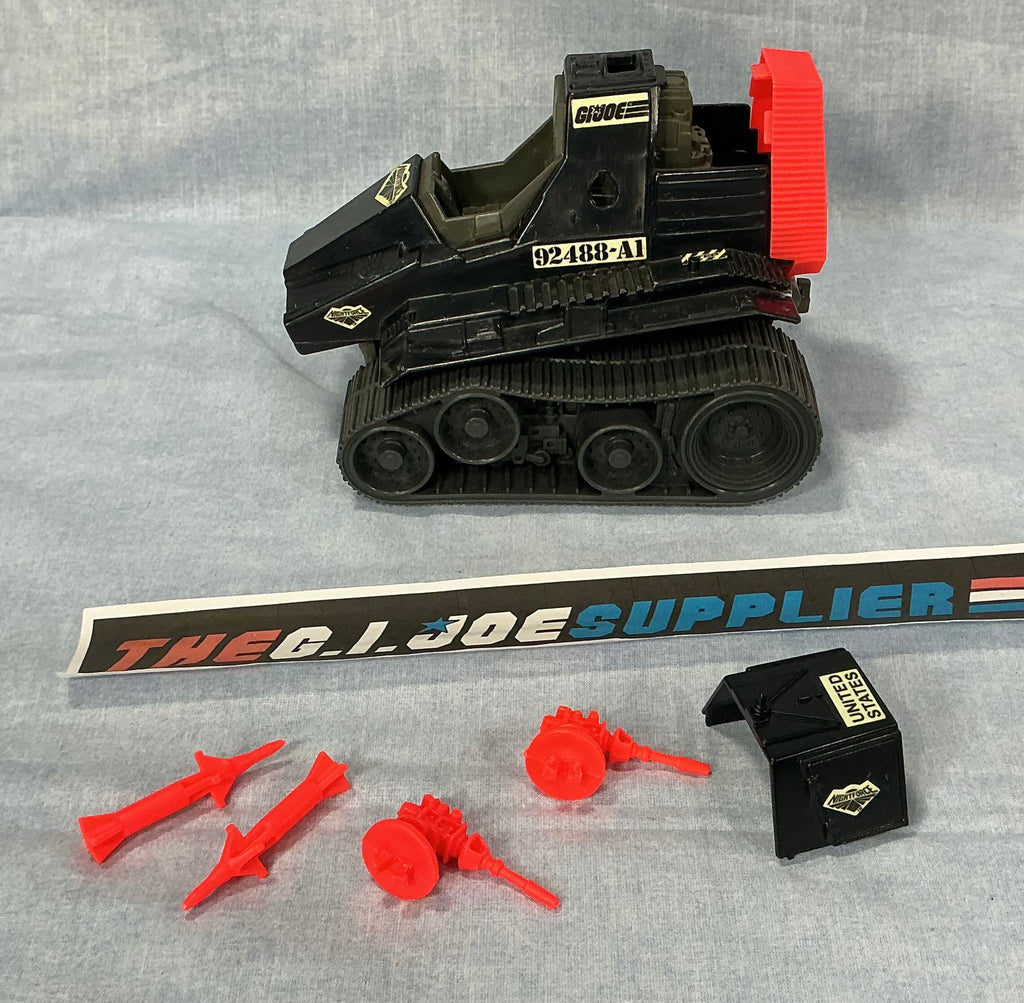 1988 VINTAGE ARAH G.I. JOE NIGHT RAIDER (TRIPLE T) NIGHT FORCE TRU EXCLUSIVE VEHICLE LOOSE 100% COMPLETE (b)