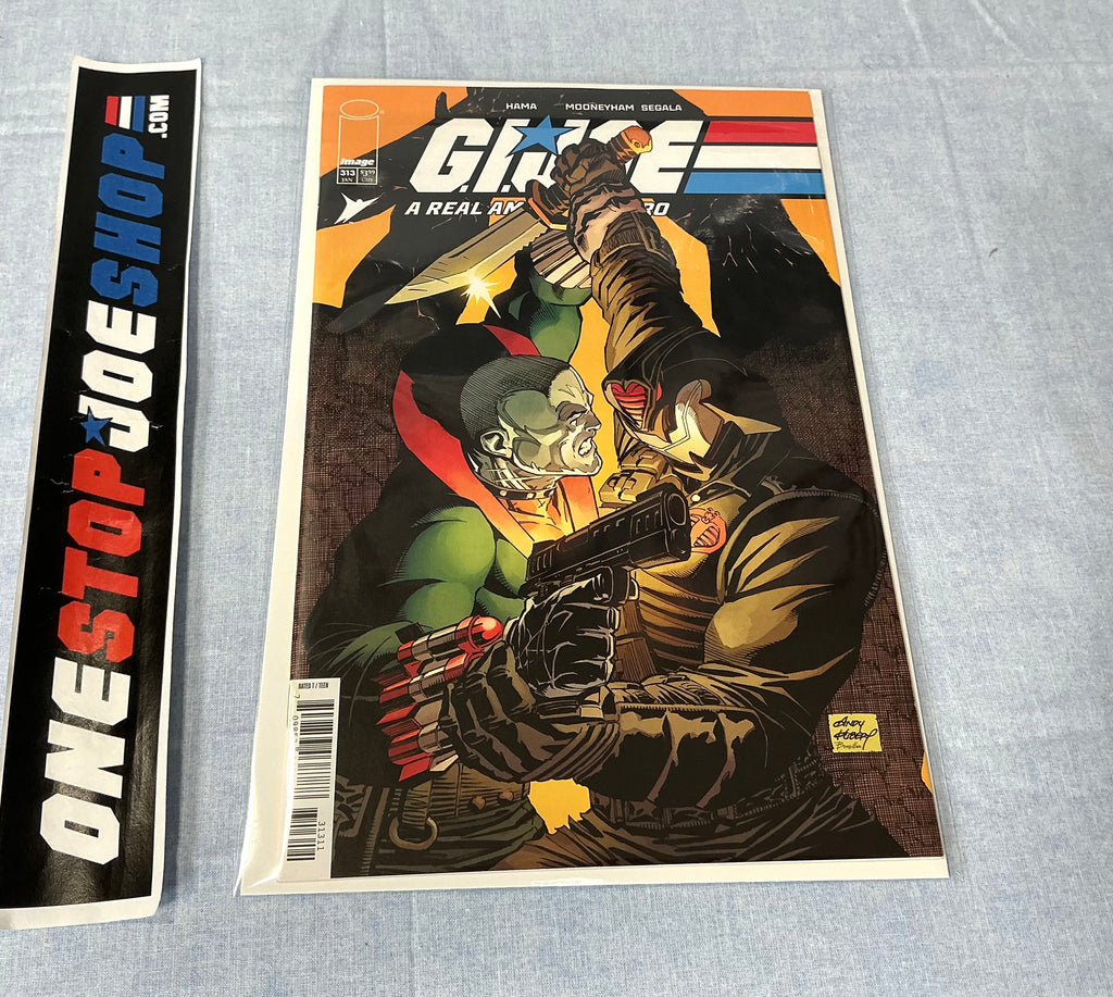 IMAGE SKYBOUND COMICS G.I. JOE A REAL AMERICAN HERO (2023-ONGOING) ISSUE #313 [COVER A KUBERT] COMIC BOOK JANUARY 2025 HIGH GRADE