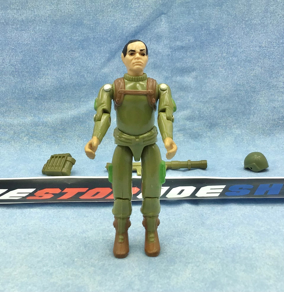 1982 VINTAGE ARAH G.I. JOE ZAP V1 BAZOOKA TROOPER LOOSE 100% COMPLETE (c)