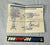 1983 VINTAGE ARAH F.A.N.G. FANG BLUEPRINTS